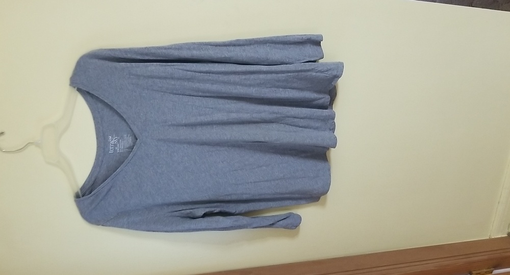 Terra & Sky Gray Women's Top